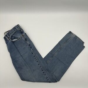 VTG Levis 560 Denim Blue Jeans Mens 32X32 Comfort Fit Loose Y2K Made USA 2000